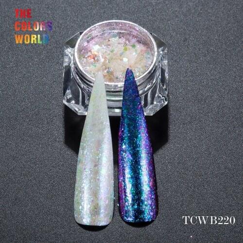 TCWB220 Chameleon Flakes Magic Effect Flakes large size chameleon for nail Art nail polish and other DIY decoration