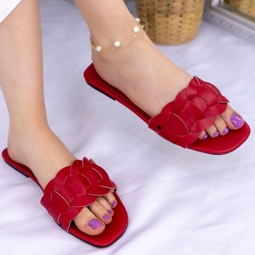 Tonar Anto Red Skin Women Slippers Spring Summer New Season Casual New Creation Cool Summery Style Comfortable