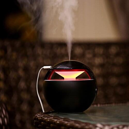 450ml USB Air Humidifier Cool Portable Mist Maker For Travel With Automatic Shut-Off Night Lights Quiet For Car Home Office