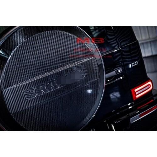 W463A W464 g350 g500 g550 g63 G-class B style dry carbon Spare tire cover 2018-2020 g wagon