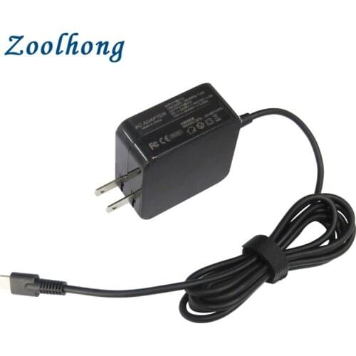 45w 3A USB C Type C Phone Laptop Charger Power Adapter for MacBook ASUS ZenBook lenovo dell Xiaomi air HP Sony Power