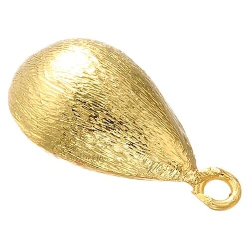 ZHUKOU 11x20mm brass zirconia pendant for bracelet necklace earrings jewelry accessories small charms for DIY jewelry PZ29