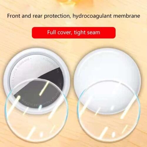 2Pcs Lot Screen Protector on For AirTags Tracker Protective Protective Protector Film Protector