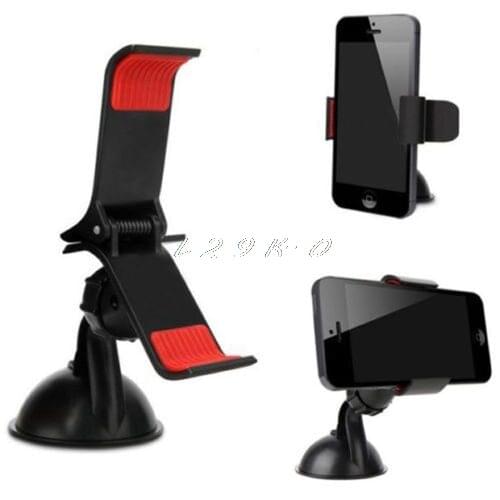 360 Degree Rotating Car Windshield Holder Mount Stand For Mobile Cell Phone GPS Hot