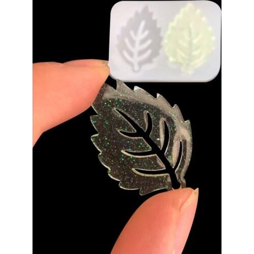 5x DIY Silicone Flower Crystal Pendants Ornaments Molds Fondant Cake Mould