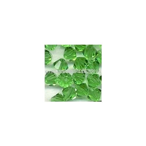 Free Shipping! 720pcs/Lot AAA Quality 5301 Peridot 4mm Crystal Bicone Beads