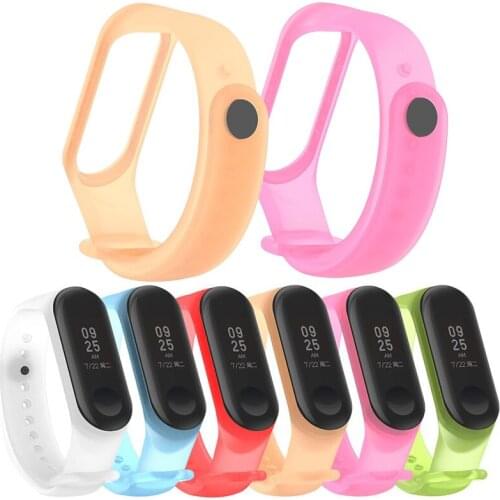 Bracelet strap heart Rate Fitness Music Traker Bluetooth Sport Waterproof Smart Band For Xiaomi MiBand 4 and For Xiaomi MiBand 3