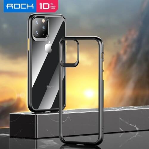 For iPhone 11 Pro Cases ROCK Luxury Clear Transparent Full Protective Cover for iPhone 11 Pro 5.8 High Quality