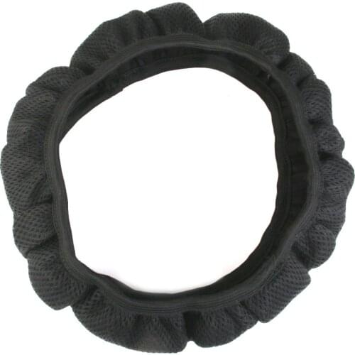 38cm Steering Wheel Cover Durable Cloth Vehicle Automotive Interior Accessories