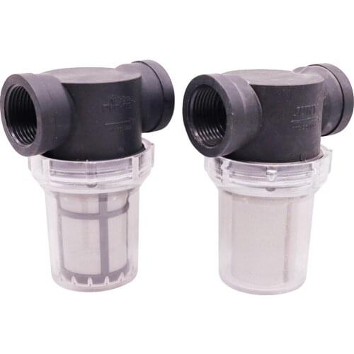 1 pcs Transparent Filter 80 Mesh OR 40 Mesh Pet Poultry Animal Drinking Water Filtration Farm Garden Home Water Filtration