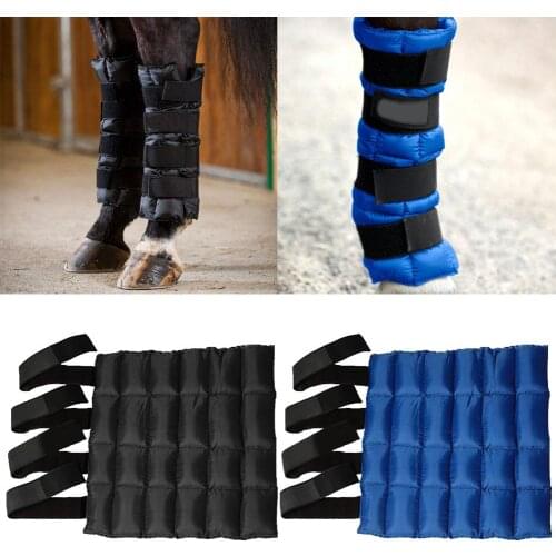 Horse Ice Cold Pack Leggings Cooling Boot Bag Equestrian Leg Guard Cold Pack 24 Small Ice Packs For Horse Cooling Relieving Pain