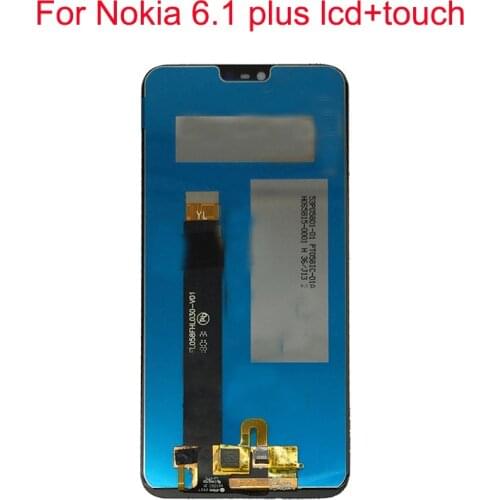 JPFix Org Display For Nokia 6.1 Plus X6 LCD Touch Screen Digitizer Display Assembly Replacement Without Frame