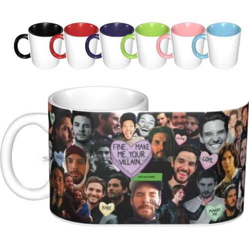 Ben Barnes Tumblr Collage Ceramic Mugs Coffee Cups Milk Tea Mug Ben Barnes Shadow And Bone Prince Caspian Tumblr Six Of Crows