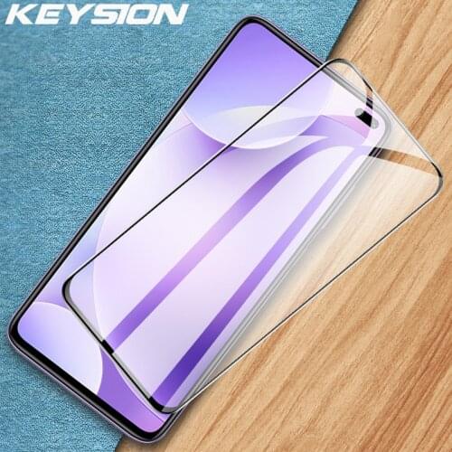 KEYSION Tempered Glass for Redmi K30 K20 Note 8T 8 Pro Screen Protector Phone HD Clear Full Cover Glass for Redmi 8 8A 7A Note 7
