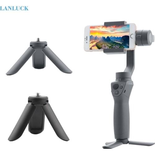 Desktop mini Tripod for DJI Mobile 2 Handheld Gimbal Phone Stabilizer Holder Stand Base for FeiYu Vemble Zhiyun Support