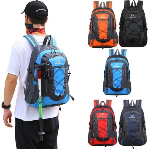 New Day Trip Short Distance Cycling Backpack Mountaineering Shoulders Bag Camping Travelling Knapsack Climbing Hiking Rucksack