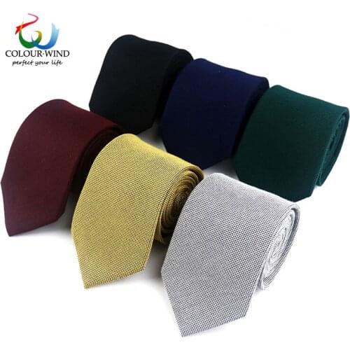 Formal Ties For Men Cotton Denim Pocket Square 8CM Polyester Neck Tie Solid Black Navy Big Ties Handmade Gravata Male