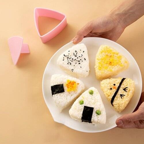 Rice Ball Sushi Maker Non-Stick Kitchen Sushi Making Kit Seaweed Press Device Mold Sushi Accessories Tools