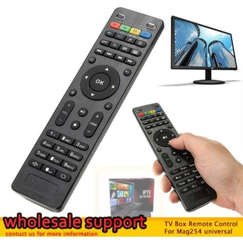 LEORY Replacement TV Box Remote Control For Mag254 Controller For Mag 250 254 255 260 261 270 IPTV TV For Set Top Box Wholesale