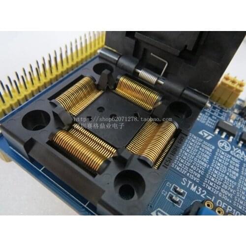 Original ATMEL IC Test Seat ATmega2560/1280/3250/645/325/649 Burning Programm Socket Adapte
