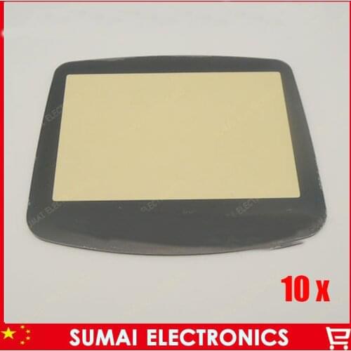 10PCS/LOT NEW protective plastic Screen Lens for Game Boy Advance with glue on the back protection panel