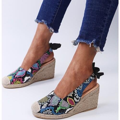 Womens Espadrille Ankle Strap Sandals Comfortable Slippers Ladies Womens Casual Shoes Serpentine Flax Hemp Canvas Pumps
