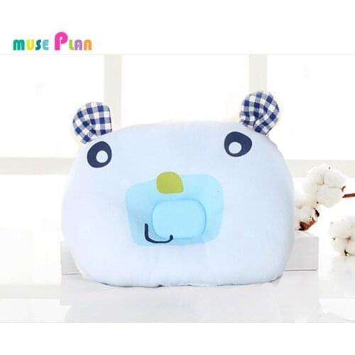 2017HOT! !Baby Head protection pad Toddler headrest pillow baby neck Cute animal oval 100% cotton Baby pillow high quality