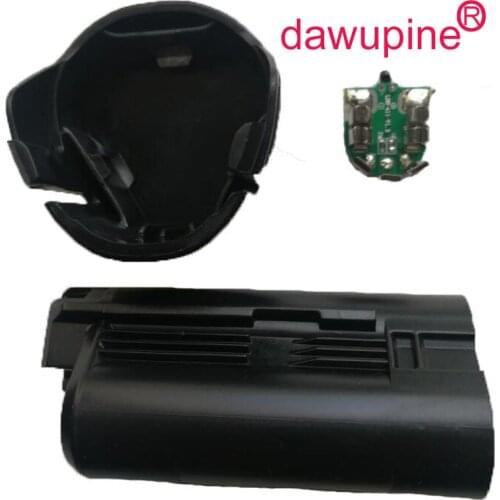 Dawupine BAT411 Battery Plastic Case (no battery cell ) PCB Circuit Board For Bosch 10.8V 12V BAT411 Li-ion Battery Shell Box