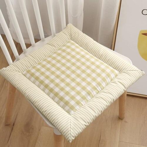 Breathable pad Home Office Cotton and Linen Buttock Futon Tatami Butt Mat Fart Cushion Dining Chair Cushions
