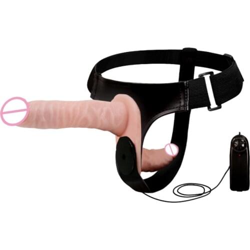 Multispeed Strapon Dildo Vibrators for Female Wired Control Intimate Sex Products Lesbian Penis Strap On Sex Toys for Woman