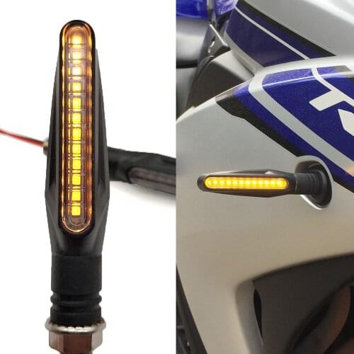 Motorcycle LED signal light Universal Flexible Turn Indicator Light For Honda cb400 Hornet CB 599 600 CB919 CBR600 F2 F3 F4 F4i