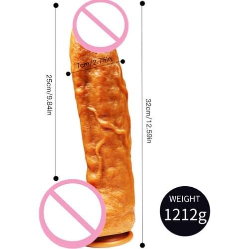 New Super Soft Realistic Penis Dildo Sexy Huge Dildo Double-layer Silicone Suction Cup Dildos For Women Big Dick