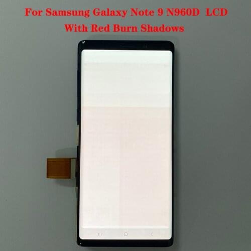 Original N960 LCD For Samsung Galaxy Note 9 LCD Display Touch Screen With Frame Assembly Note 9 N960D N960DS LCD Display