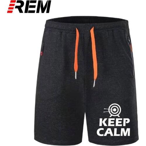 Buy Mens Shirt Keep Calm Shoot Arrows Archery Sportser Designer Mens Summer Mens Clothes panties short pants