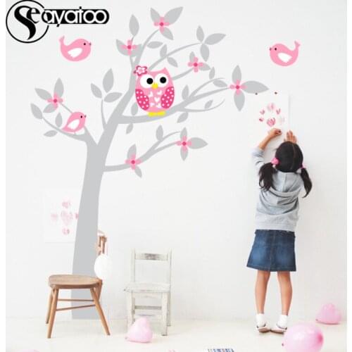 Seayatoo Flowers Wall Stickers