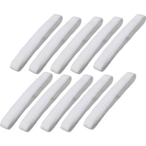 10 Pcs PVA Fishing Mesh Nets Micro-Mesh 5M Refill Carp Fishing Stocking Rig Bait Wrap Bags 25mm Fishing Feeder