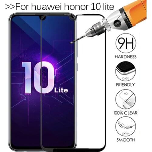 Original Tempered Glass on Honor 10 Lite Protective Glass For Huawei Honor 10 Light Honer Honor10i Safety Screen Protector Film