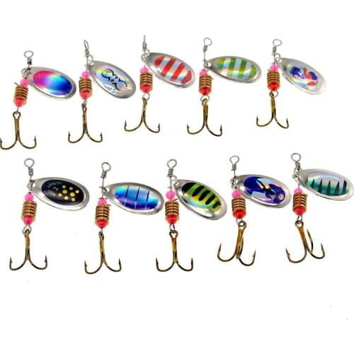 1pc 3.5g Metal Spoon Fishing Lures Spinner Bait Fishing Wobbler Spinnerbait Jig Shone Sequin Trout Spoon for Carp Fishing
