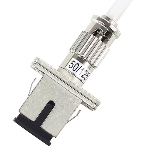 10PCS SC female-ST male multimode MM62.5/125 fiber optic adapter transfer flange coupler SC-ST adapter