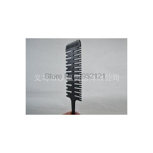 By dhl or ems 500pcs Barber Salon Style Haircut Comb with Tail Fish Bone Shape Colorful Big Tooth Comb Hair Dyeing Tool new