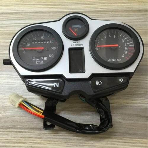 STARPAD For Haojue Suzuki motorcycle accessories HJ125K meter / gauge assembly 125 mechanical drilling leopard mileage