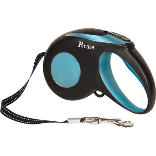 ABS Large Medium Dogs Automatic Extending Traction Rope Pet Retractable Leash 3M 5M Walking Dog Leash Lead Modern Pet Products