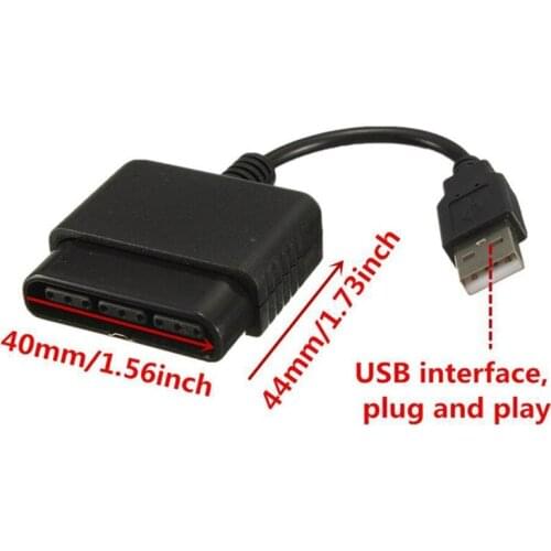 For Sony PS1 PS2 Dualshock 2 Joypad GamePad to 3 PS3 PC USB Games Controller Adapter Converter Cable without Driver
