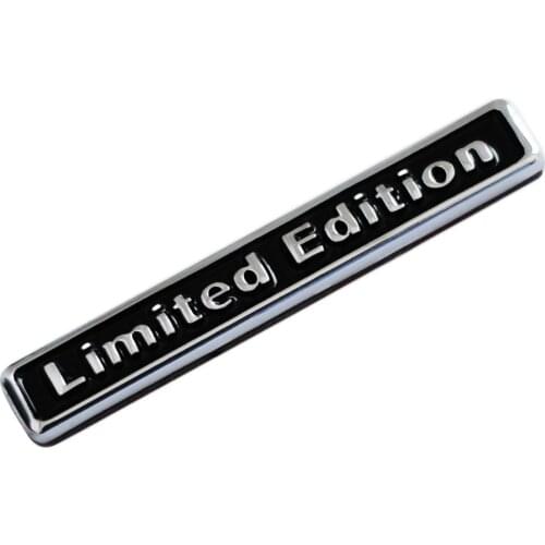 3D Metal Limited Edition Auto Car Sticker Badge Decal Motorcycle Stickers Chrome Emblem for Suzuki Kawasaki HARLEY YAMAHA