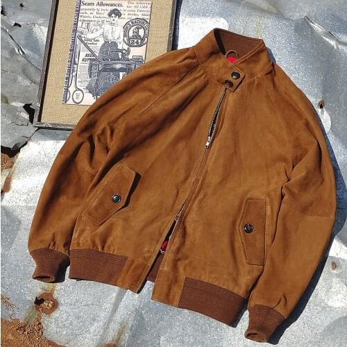 G9 Portable lambs shut down producing goat skin leather sheepskin leather jacket