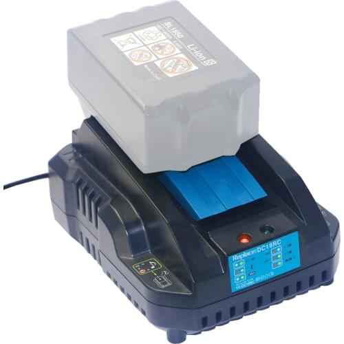 RC18RC Power Tool Batteries Charger 4A Replacement for Makita BL1830 BL1840 BL1850 BL1815 BL1430 BL1415 Li-Ion Batteries
