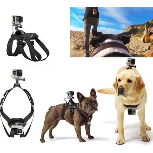 New Adjustable Dog Fetch Harness Chest Strap Belt Mount For GoPro 4 6 5 4 3 SJCAM SJ5000 SJ7 Xiaomi Yi 4K