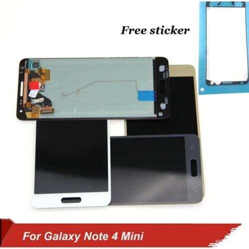 Super AMOLED For 4.7" Samsung Galaxy Note 4 Mini LCD G850F Display Touch Screen Digitizer Assembly Black White Gold