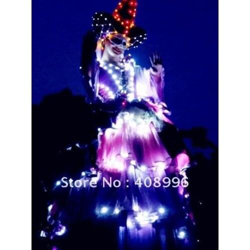 LED luminous dress for party/Carnival dress/Light-up costumes/Amusement park series 01
