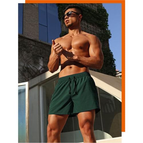 TOQUCL 2pcs Sports Mens Underwear Boxers Shorts Quick Dry Underpants Solid Loose Comfortable Panties for Running Basketball